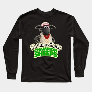 Vintage The Sheep TV Series Cartoon Shaun Long Sleeve T-Shirt